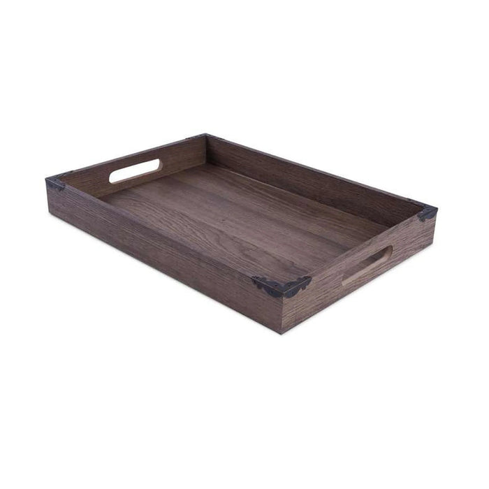 Emmett Decor Tray 42.5X30X5Cm - Brown Pan Home