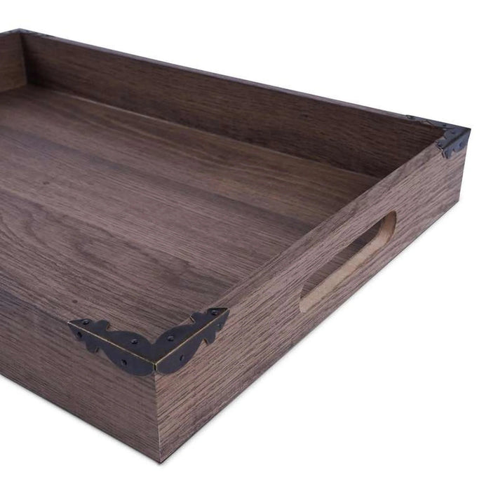 Emmett Decor Tray 48.5X36.5X5Cm - Brown Pan Home