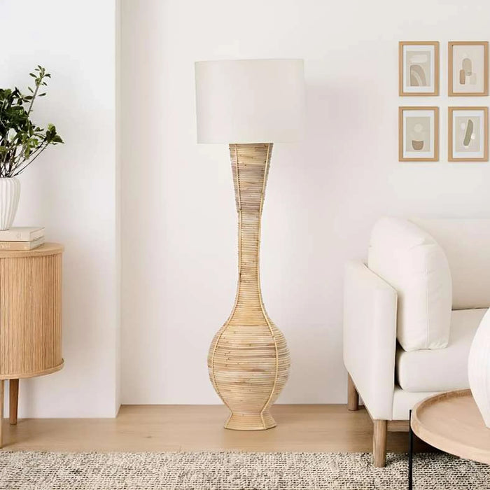 Emory Hand Woven Rattan Table Lamp 32X106Cm - Natural