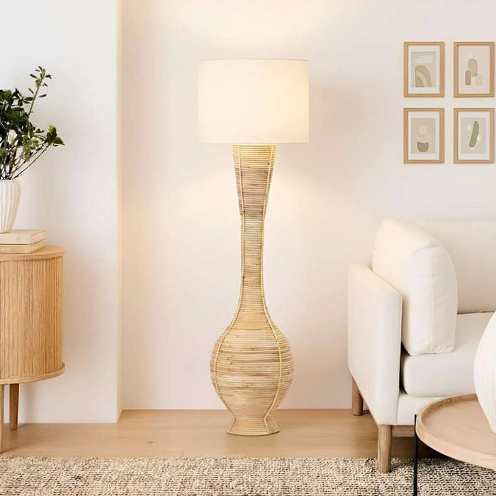 Emory Hand Woven Rattan Table Lamp 32X106Cm - Natural