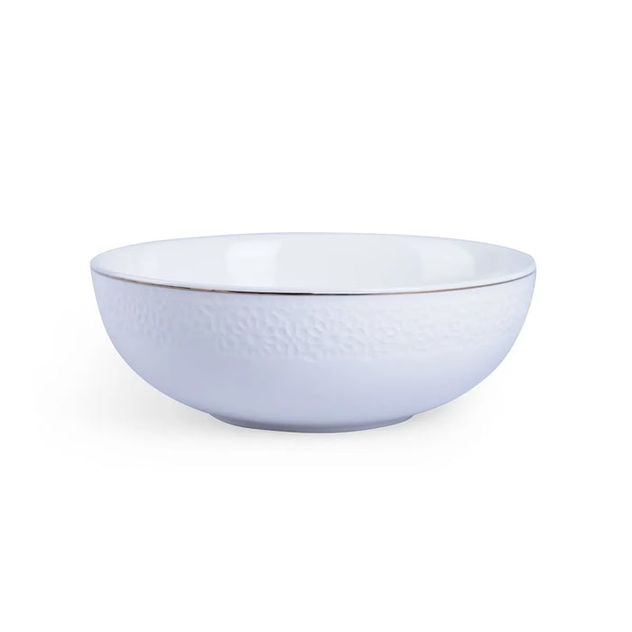 Empire Porcelain Vegetable Bowl Dia22.8Cm - White