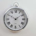 Empire Wall Clock 42X6X35Cm-Silver Pan Home