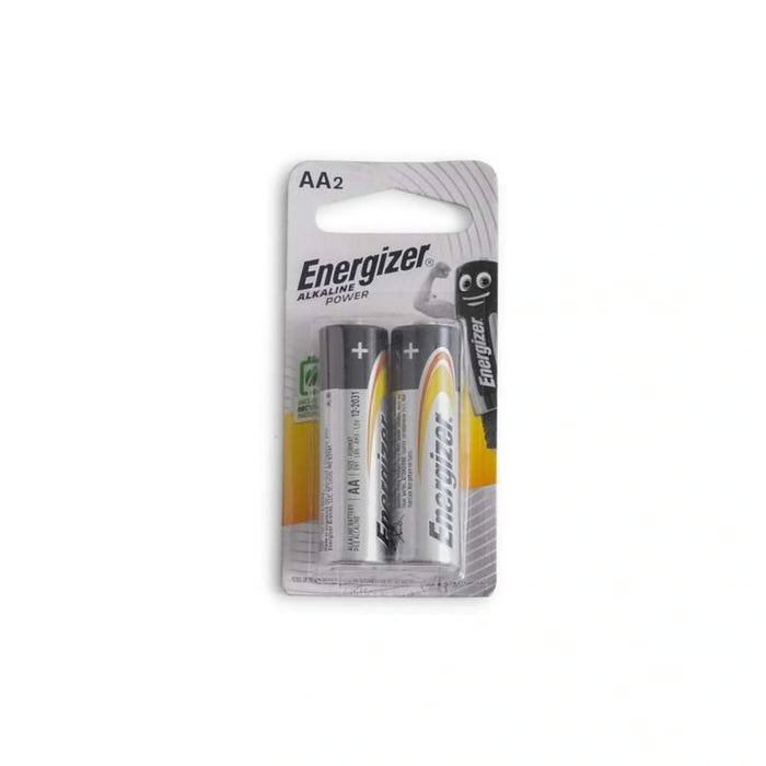 Energizer Alkaline 1.5V 2-Pieces Battery Aa