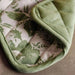 English Garden 2Piece Cotton Printed Potholder Set 20X20Cm - Sage Pan Home