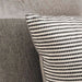 English Garden 2Piece Cotton Rib Cushion Cover Set 50X50Cm - Grey Pan Home