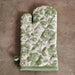 English Garden Cotton Printed Oven Mitten 18X32Cm - Sage Pan Home