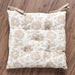 English Garden Printed Cotton Chairpad 40X40Cm - Beige Pan Home