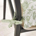 English Garden Printed Cotton Chairpad 40X40Cm - Sage Pan Home