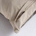 Engraved Damask Down Alt Filled Leather Cushion 30X50Cm - Olive Pan Home