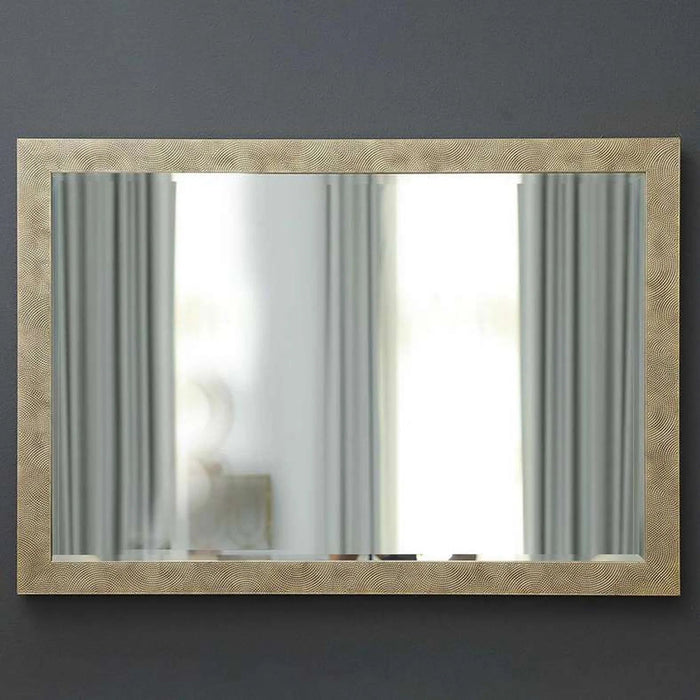 Enigma Wall Mirror Gold 99X69Cm Pan Home
