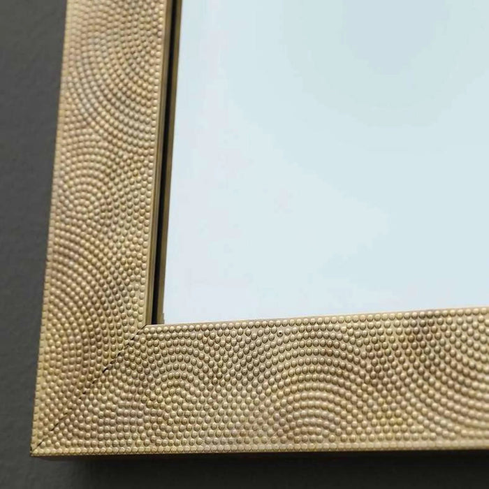 Enigma Wall Mirror Gold 99X69Cm Pan Home