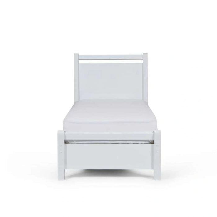 Enstatite Single Bed-90X190 Cm-White