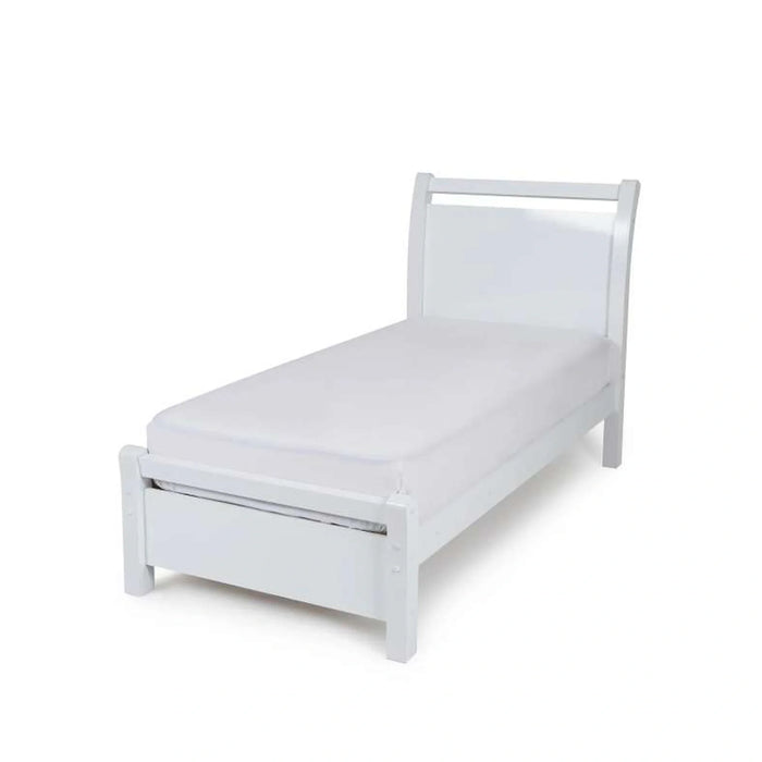 Enstatite Single Bed-90X190 Cm-White