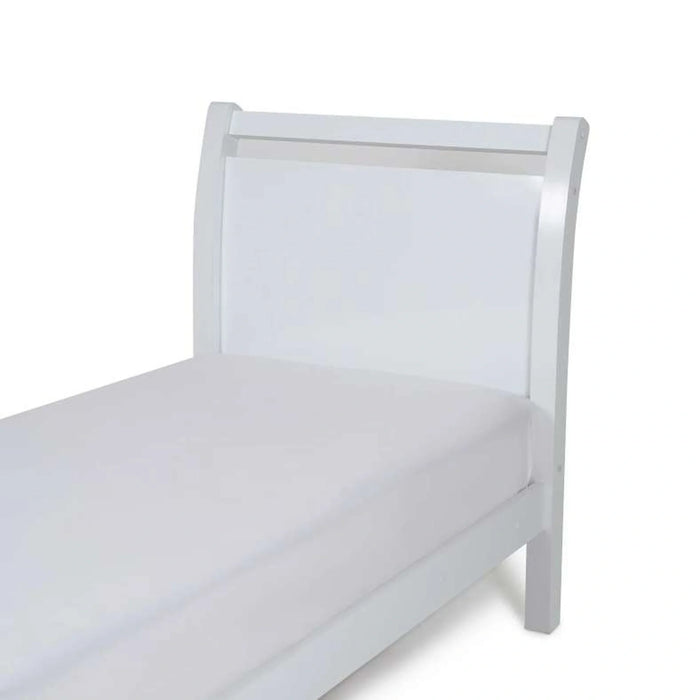 Enstatite Single Bed-90X190 Cm-White