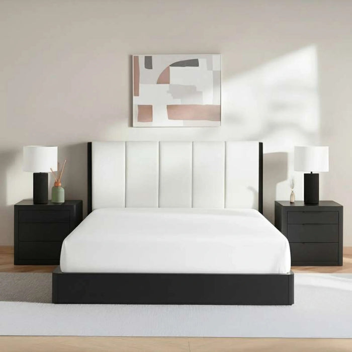 Enzo New King Bed 180X200 Cm - Black
