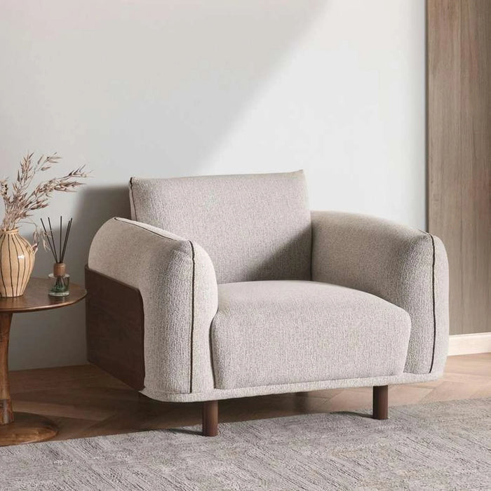 Eomer Single Seater Sofa - Beige