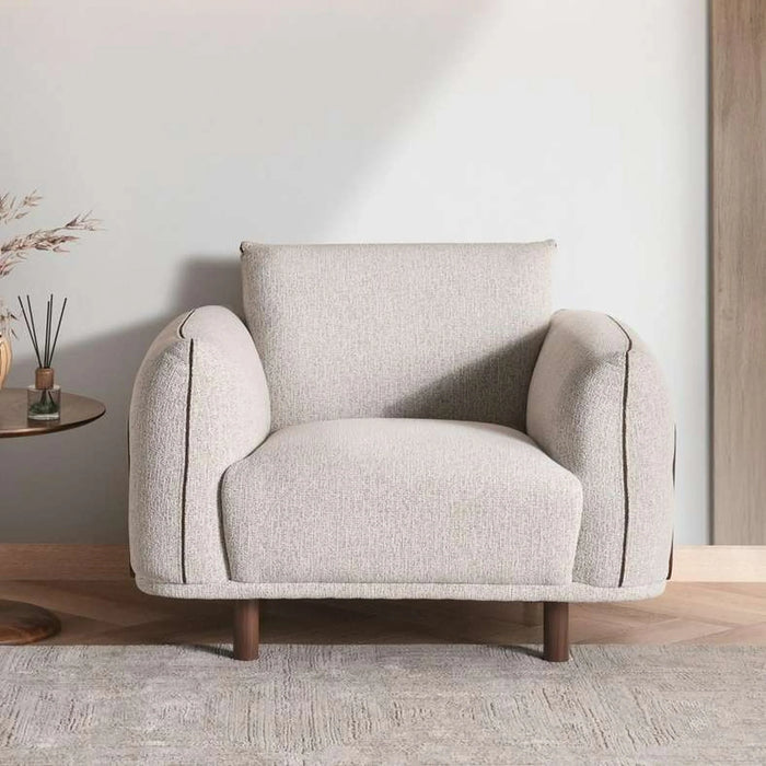 Eomer Single Seater Sofa - Beige