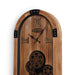 Equinox Gear Wall Clock 80X34X8Cm- Brown Pan Home