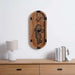 Equinox Gear Wall Clock 80X34X8Cm- Brown Pan Home
