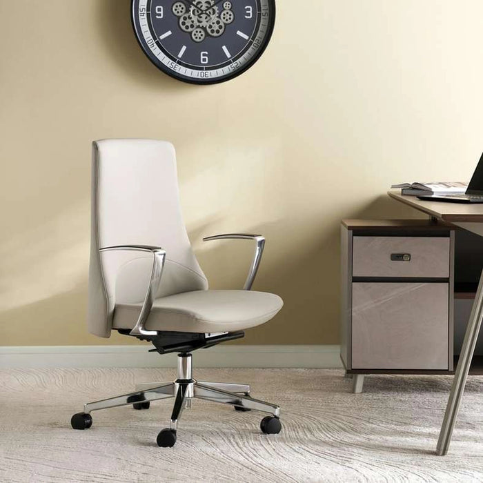 Ergoflex Medium Back Office Chair - Beige