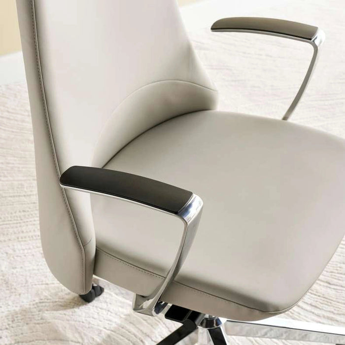Ergoflex Medium Back Office Chair - Beige PAN HOME
