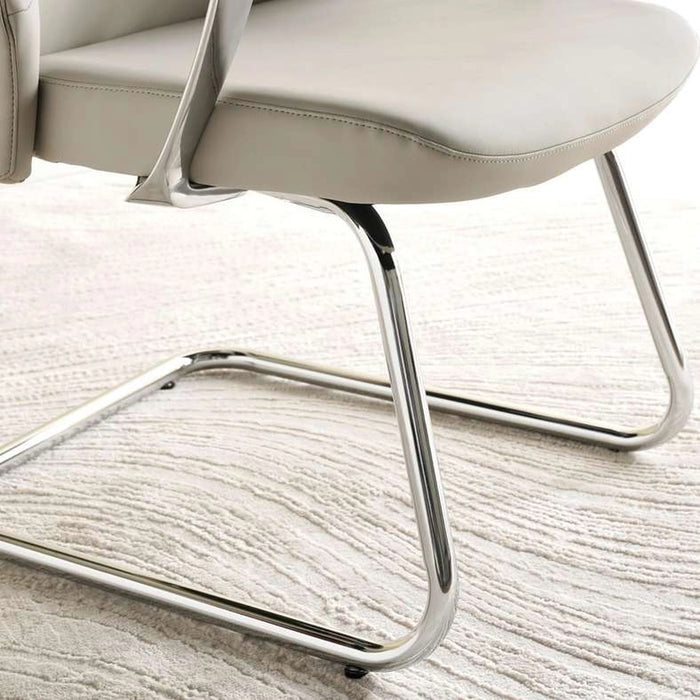 Ergoflex Medium Back Office Chair - Beige