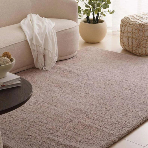 Erin Shaggy Velvet Rug 120X160Cm - Beige Pan Home