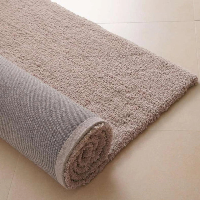 Erin Shaggy Velvet Rug 120X160Cm - Beige Pan Home