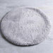 Erin Shaggy Velvet Rug 90X90Cm - Beige Pan Home