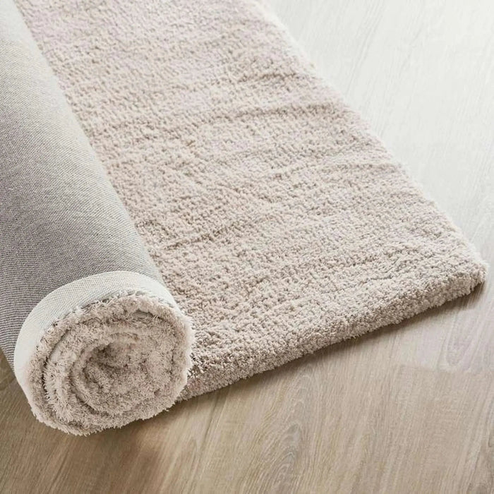 Erin Velvet Shaggy Rug 160X230Cm - Cream Pan Home