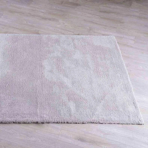 Erin Velvet Shaggy Rug Cream 120X160Cm Pan Home