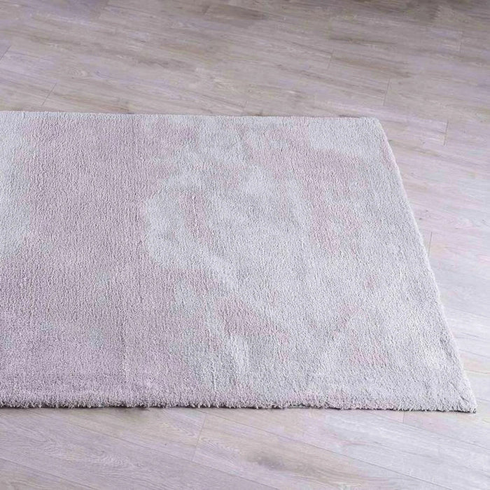 Erin Velvet Shaggy Rug Cream 120X160Cm Pan Home