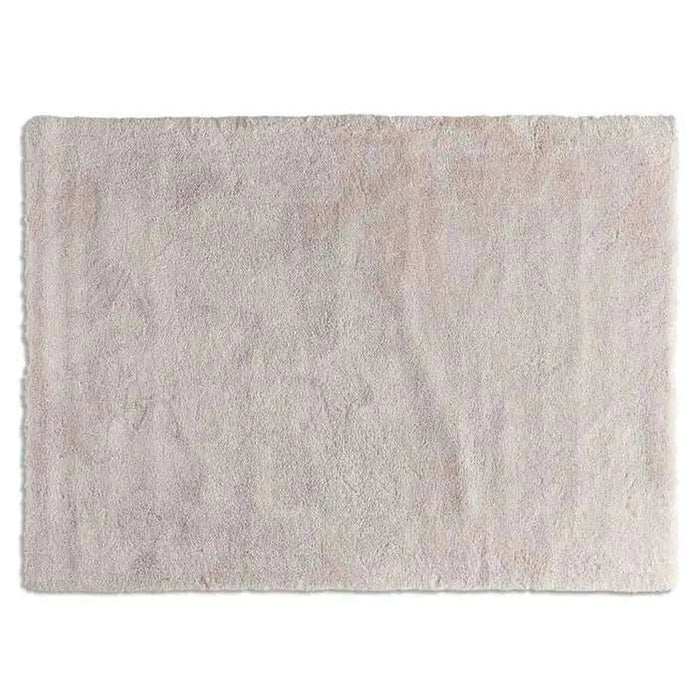 Erin Velvet Shaggy Rug Cream 240X290Cm Pan Home