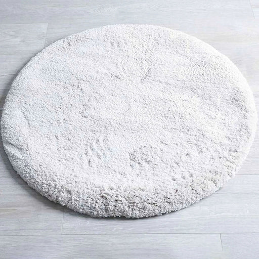Erin Velvet Shaggy Rug Cream D90Cm Pan Home