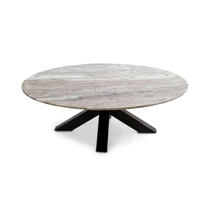 Eskola New Coffee Table Marble - White Black ~ White