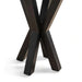 Eskola New End Table Marble - White Black ~ White Pan Home
