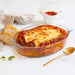 Esme Oval Glass Baking Dish -Clear - 27x15 cm Pan Home
