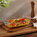 Esme Rectangular Glass Baking Dish -Clear - 34x22 cm Pan Home