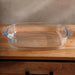 Esme Rectangular Glass Baking Dish -Clear - 34x22 cm Pan Home