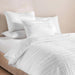 Essence 3-Piece Tufted Super King Duvet Cover Set 260X220Cm - White Pan Home