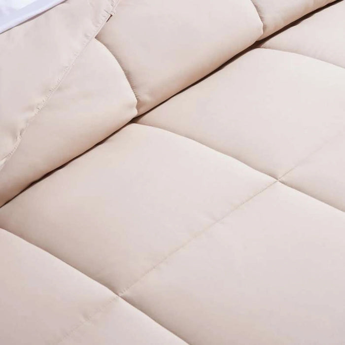 Essence Reversible Comforter 160X240Cm - Beige