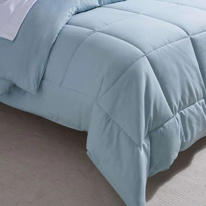 Essence Reversible Comforter 200X240Cm - Aqua