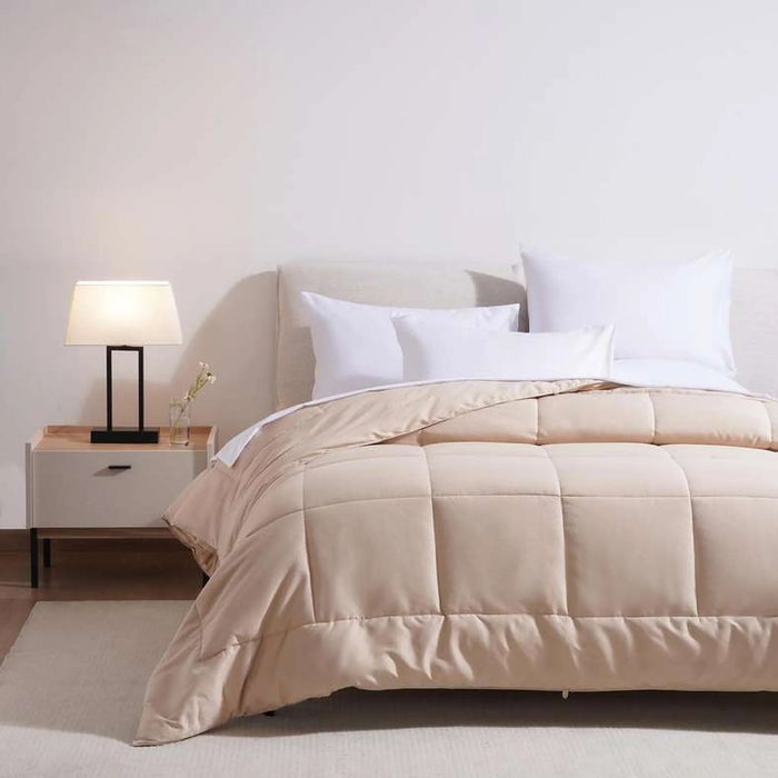 Essence Reversible Comforter 200X240Cm - Beige