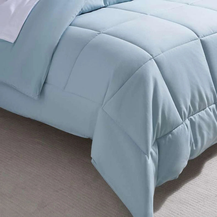 Essence Reversible Comforter 240X260Cm - Aqua