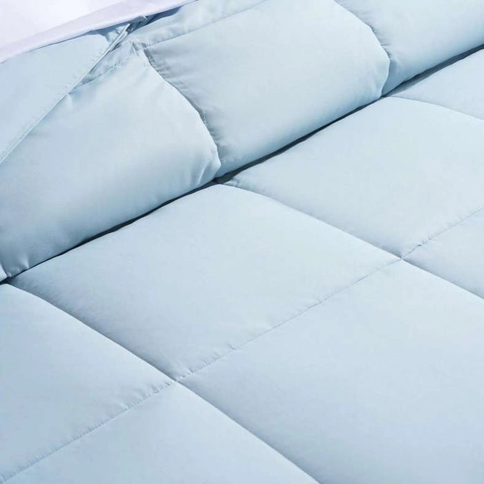 Essence Reversible Comforter 240X260Cm - Aqua