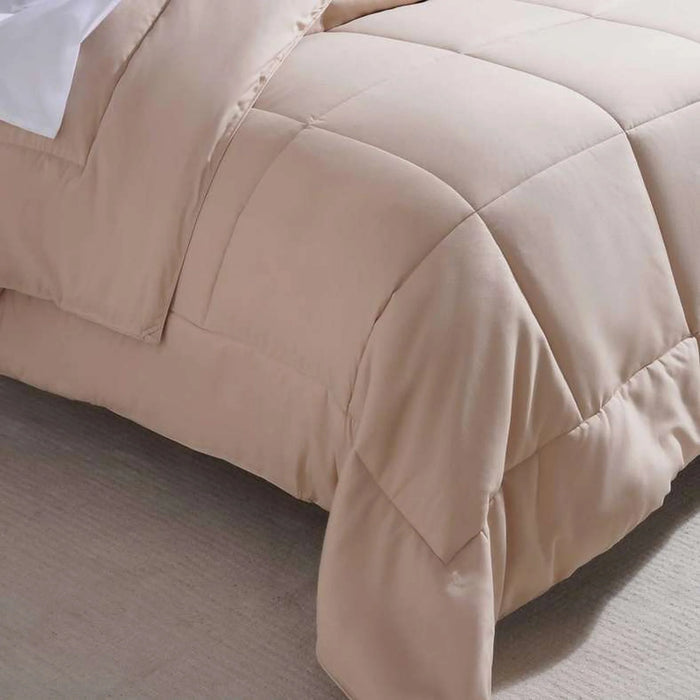 Essence Reversible Comforter 240X260Cm - Beige
