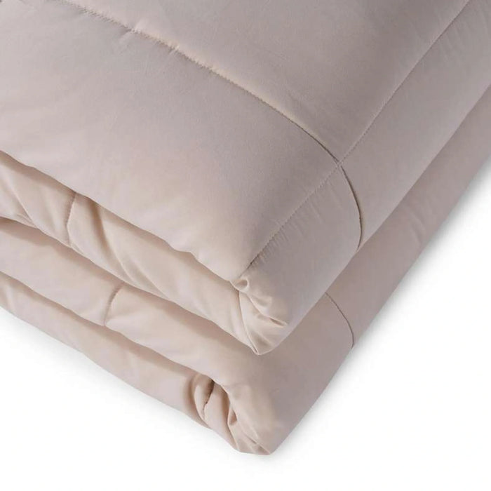 Essence Reversible Comforter 240X260Cm - Beige