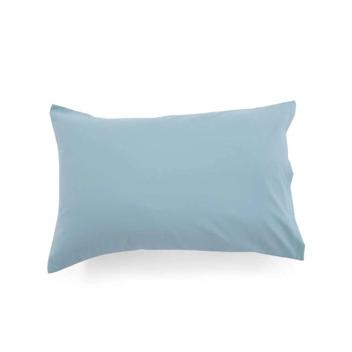 Essential 2-Piece Solid Pillow Case Set - Blue Pan Home