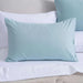 Essential 2-Piece Solid Pillow Case Set - Blue Pan Home