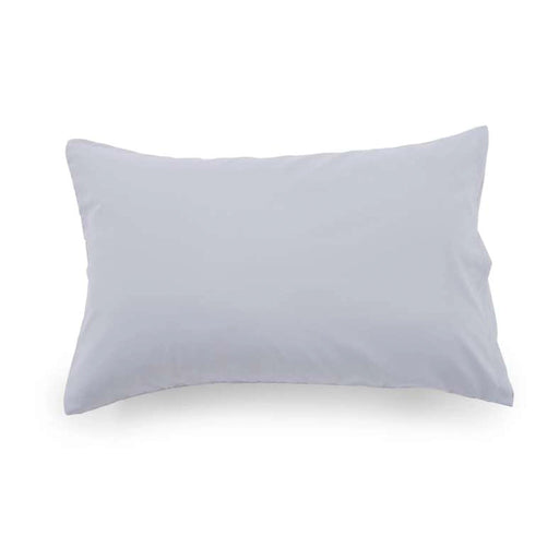 Essential 2-Piece Solid Pillow Case Set 50X75cm - Grey Pan Home